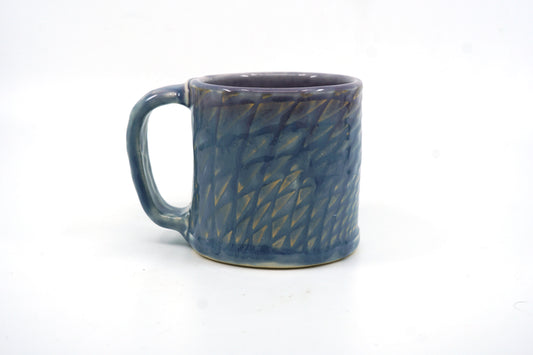 Fibonacci Blue and Purple Mug