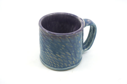 Fibonacci Blue and Purple Mug