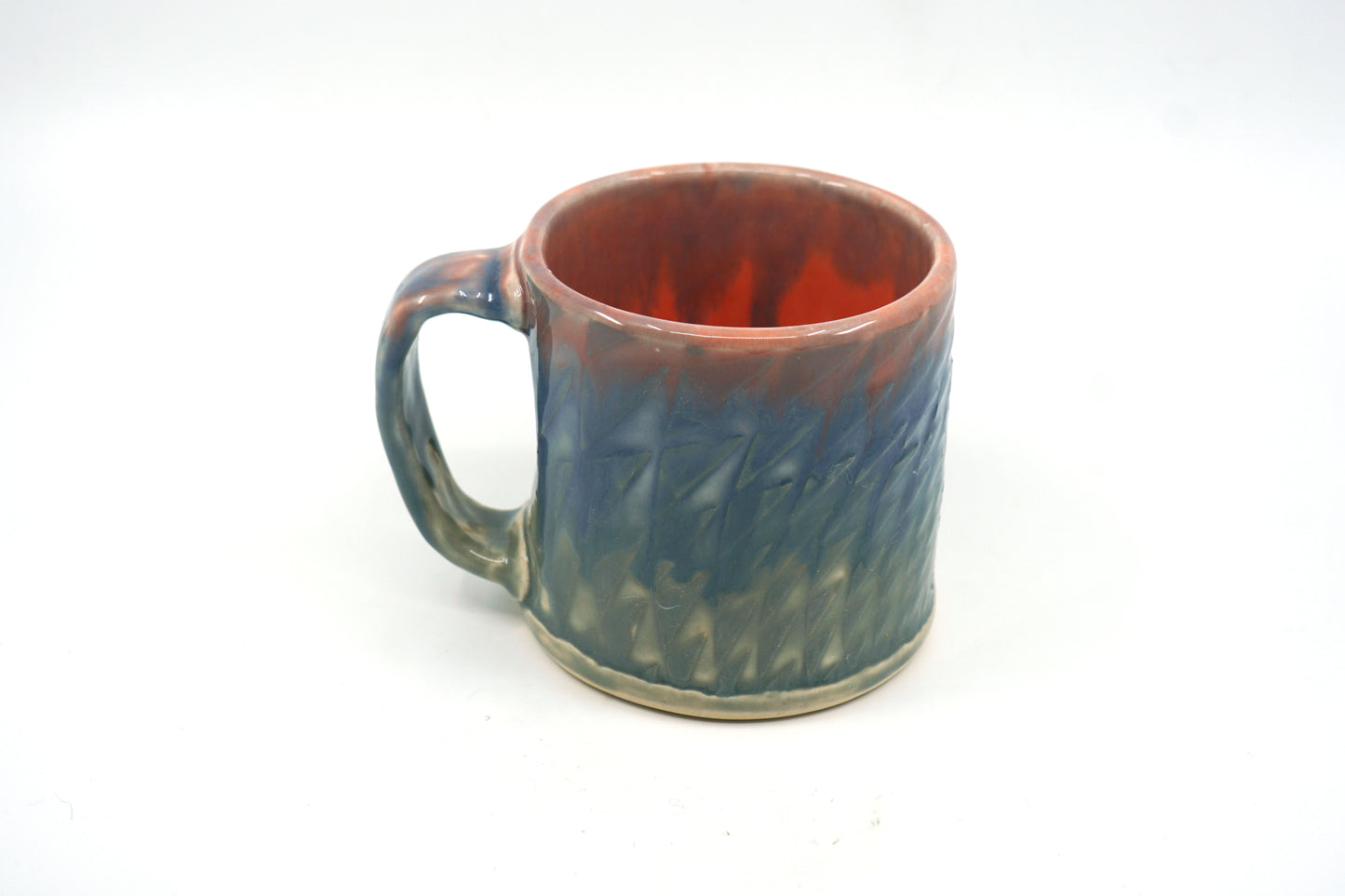 Fibonacci Green, Blue and Pink Mug