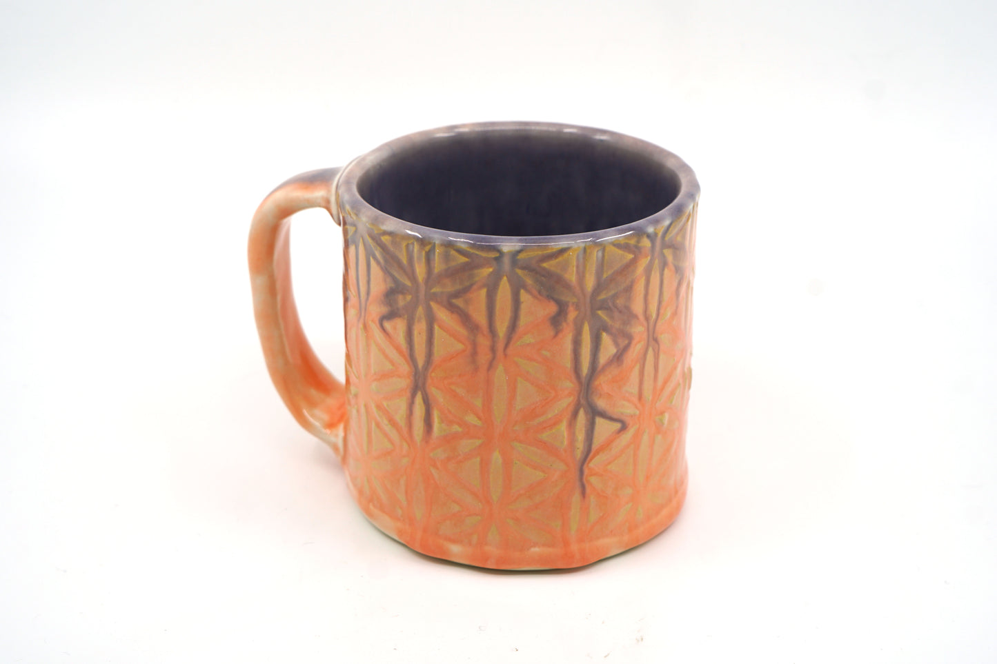 Flower of Life Pink and Purple Mug