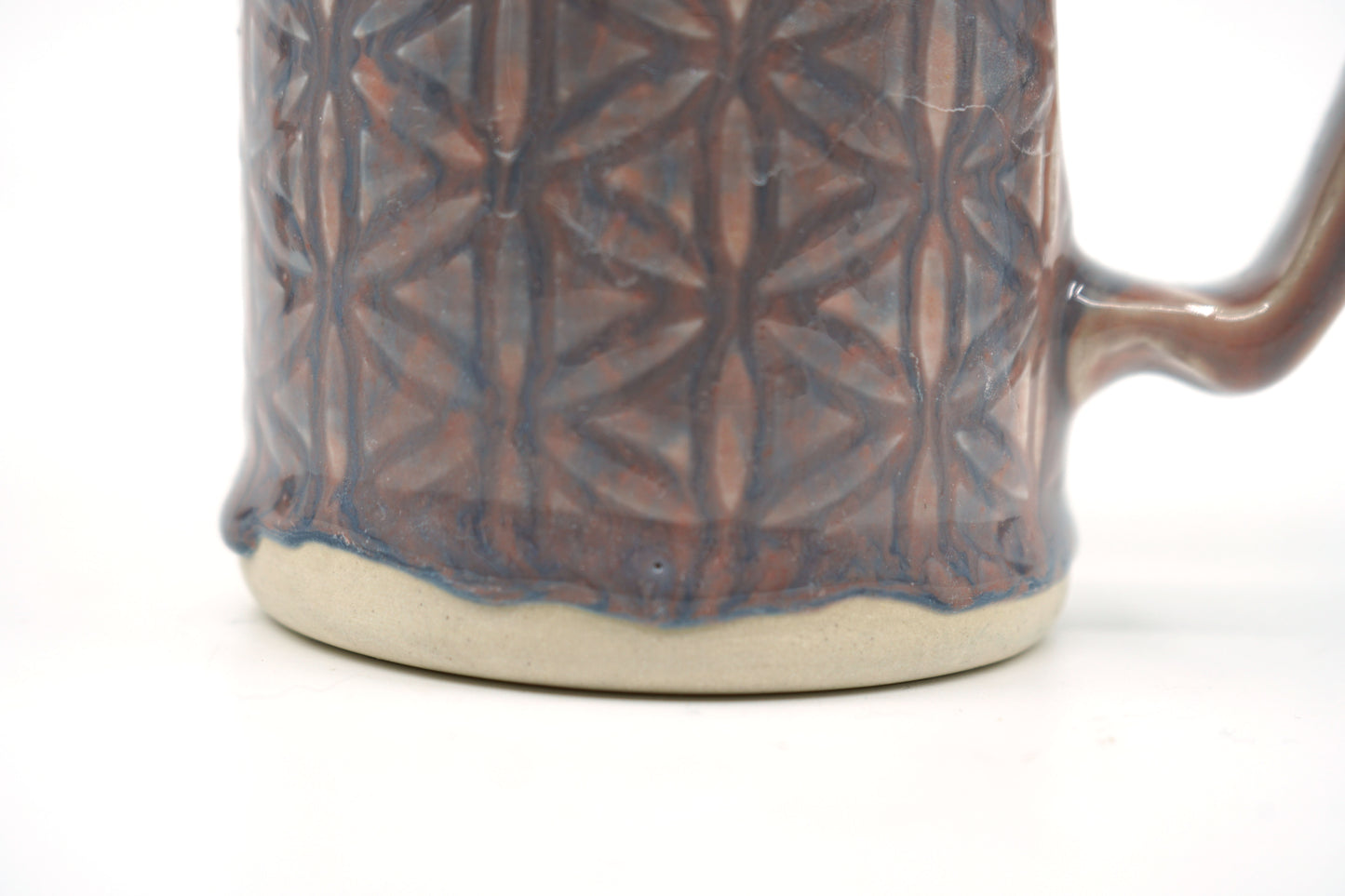 Flower of Life TALL Purple Mug