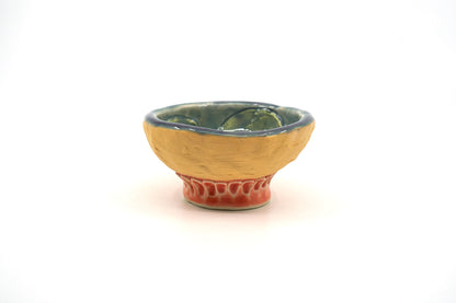 Salt Pinch Baby Footed Bowl Yellow